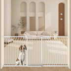 Extra Tall 40.55" Gate, 73.62-80.70" Extra Tall and Wide Dog Gate, Extra Wide by Foreng