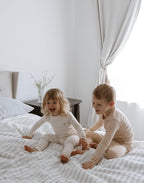 moimoln 6M-8Y Modal Cotton Solid Soft Breathable Baby Toddler Boys Girls Snug - Image 5