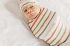 Copper Pearl Large Premium Knit Baby Swaddle Receiving Blanket Linus - Image 3