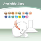 Maymom MyFit Crater Series 17mm Two-Piece Design Small Breastshield Compatible - Image 9