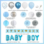 Ouddy Party Blue Baby Shower Decorations - Image 2