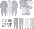 Newborn Layette Gift Set 27-Piece Baby Girl Clothes Bodysuits, Pants Essentials by MAMIMAKA