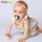 Personalized Pacifier Set with Name, BPA Free, Bling Gold Silver Pink Rose Gold - Image 4