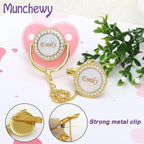 Custom Pacifier with Name, Personalized Pacifier Clip Set with Gift Box - Image 7