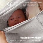 Momcozy Nursing Cover for Breastfeeding, Soft Privacy Poncho, Portable Breast - Image 3