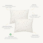 Makemake Organics Organic Toddler Pillowcase GOTS Certified Organic Cotton - Image 2