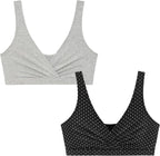Motherhood Maternity Womens Soft Cotton Spandex Wrap Front Maternity & Nursing - Image 8