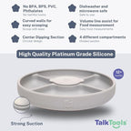 TalkTools Bitsy Silicone Baby Suction Plate - Image 2