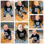 Aalizzwell Toddler Infant Baby Boys Hoodie Sweatshirt Pants Outfits Spring - Image 2