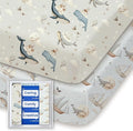 Graco Pack and Play Sheets Fitted, TotBasic Ultra Soft Mini Crib Sheets Boy by TotBasic%7CRedesigntheBasic