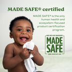 Caboo Baby Wipes, Made with Bamboo Viscose, Certified Made Safe Ingredients - Image 5