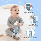 3 Pack Silicone Sleeves for Philips Avent Natural Glass Baby Bottles, Anti - Image 5