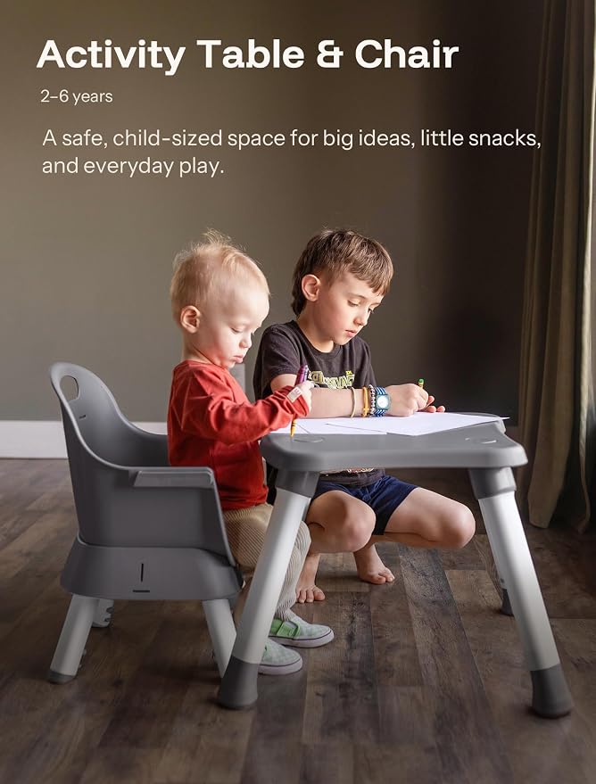 HARPPA 6 in 1 Baby High Chair, Convertible Infant Feeding Chair - Image 7
