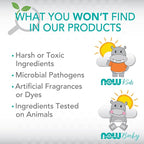 NOW Baby, Gentle Shampoo and Wash, Calming Lavender, Paraben Free, 8 Fluid - Image 6