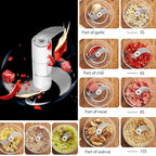 Electric Mini Garlic Chopper, Food Processor, Portable Cordless Garlic Mincer - Image 2