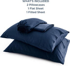 Bedsure Full Size Bed Sheets, Cooling Sheets, Rayon Derived from Bamboo - Image 6