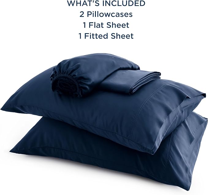 Bedsure Full Size Bed Sheets, Cooling Sheets, Rayon Derived from Bamboo - Image 6