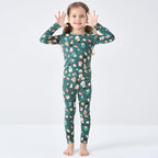 pureborn Baby Toddler Kids Viscose from Bamboo Pajamas Set Pjs 2pcs 18M-8Y - Image 2