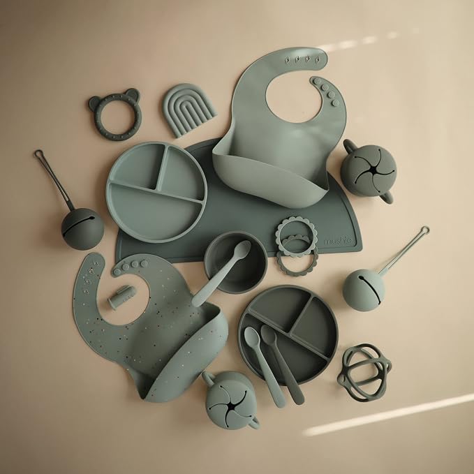 mushie Silicone Suction Bowl | BPA-Free Non-Slip Design - Image 5