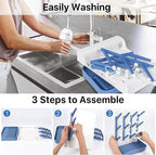 Ultimate Baby Bottle Drying Station -Space Saving Standing Drying Rack - Image 7