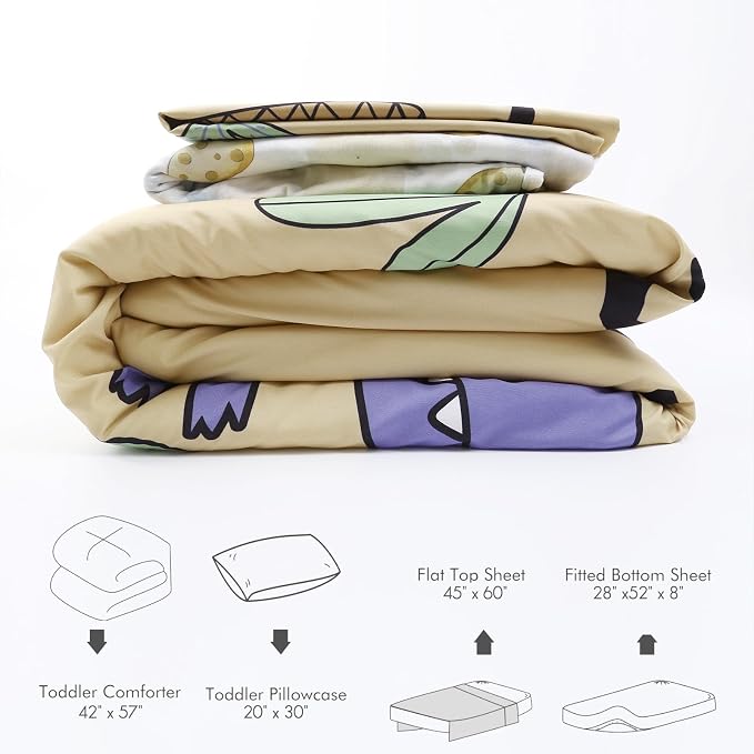 4 Piece Toddler Bedding Set - Image 5