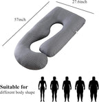 Pregnancy Pillow, Full Body Maternity Pillow 57 inch, - Image 8