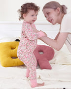 Bamboo Viscose Convertible Baby Footies Pajamas, footies - Image 4