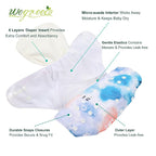wegreeco Cloth Diapers 6 Pack - Image 3