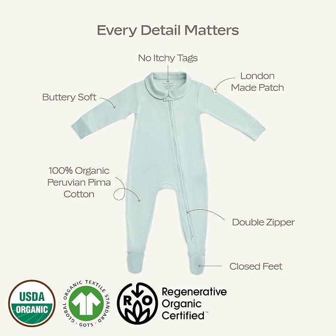 MON CHOU Organic Cotton Baby Pajamas - Image 2