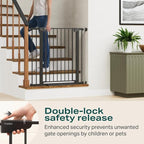 Cumbor 36" Extra Tall Baby Gate - Image 5