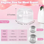 The Original Silver Nursing Cups, Nipple Covers - Image 6