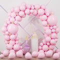 90pack Light Pink Balloons Different Size 18/12/10/5 Inch Pastel Pink Balloon by Voircoloria