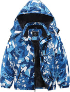 Kid's Ski Jacket Waterproof Winter Coat Boy's and Girl's Fleece Snowboarding by Unknown