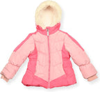 Arctic Quest Little Girls Bib Snow Pants and Ski Jacket Water-Resistant Snowsuit - Image 2