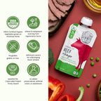 Serenity Kids 6+ Months Baby Food Pouches Puree Made - Image 5