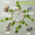 let's make Baby Mobile for Crib Safari Nursery Mobile Handmade Jungle Baby - Image 4