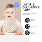 Itzy Ritzy Set of 3 Baby Bibs - Image 4