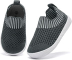 MORENDL Baby Toddler Walking Socks Non-Slip Breathable Unisex Casual Sneakers - Image 2