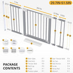 Cumbor 29.7"-51.5" Extra Wide Baby Gate - Image 9