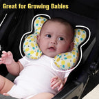KAKIBLIN Baby Travel Pillow, Upgraded Baby Neck Pillows - Image 4