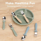 Toddler Utensils, 6 Pack kids Silverware Set - Image 6