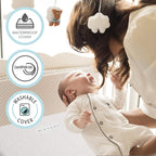 Organic Cotton Dual-Sided Crib Mattress | 2-Stage Premium Memory Foam - Image 5