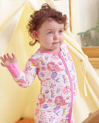 Bamboo Viscose Convertible Baby Footies Pajamas, footies - Image 7