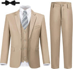 JPF Boy's Formal Suit Set Slim Fit Kids Tuxedo Suits by JPFMALESUIT