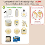 Maymom MyFit Comfy Series 22 mm Two-Piece Design Breastshield Compatible - Image 7
