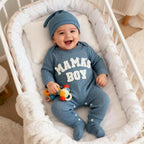 GRNSHTS Newborn Baby Boy Romper Coming Home Outfits Letter Print Bodysuit - Image 7