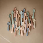 mushie Silicone Toddler Starter Spoons | 2 Pack - Image 5