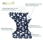 wegreeco Cloth Diapers 6 Pack - Image 2