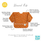 Bumkins Sleeved Bib for Girl or Boy, Baby and Toddler for 6-24 Mos, Essential - Image 5