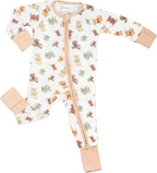 LollyBanks Baby Pajamas, 2-Way Zipper Romper, 95% Viscose Made from Bamboo and by LollyBanks
